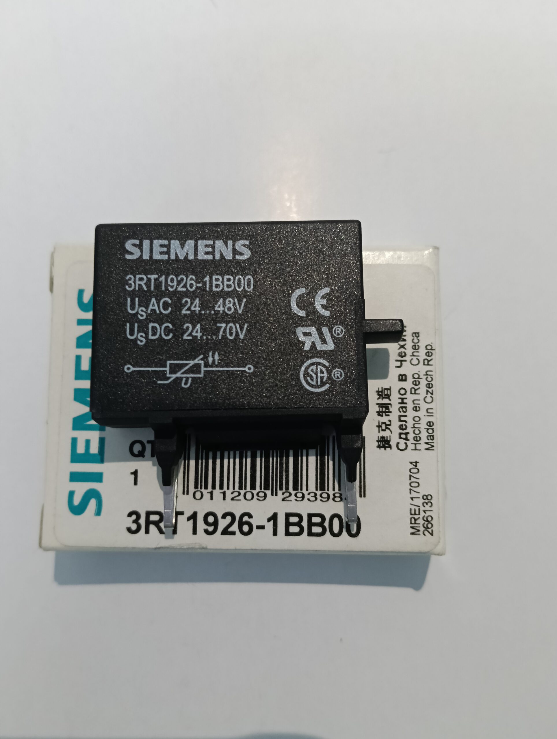 SIEMENS VARISTOR 3RT1926-1BB00